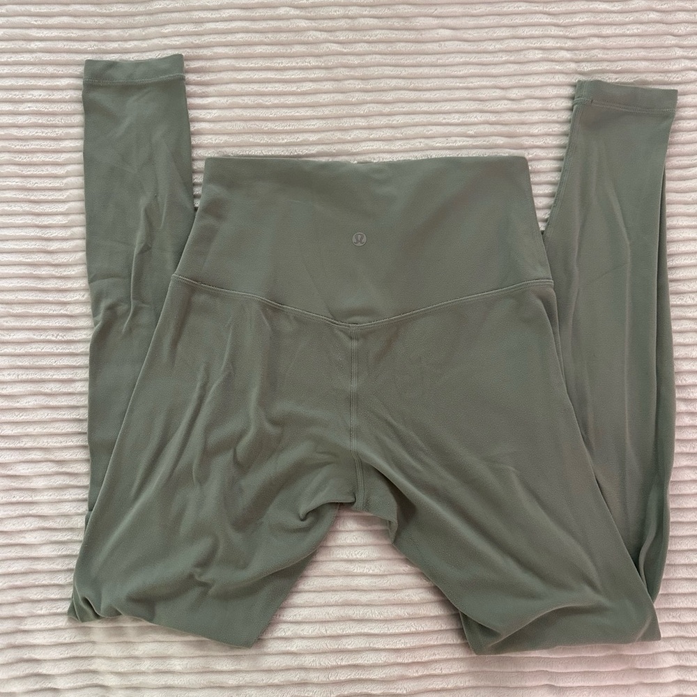 Olive green lululemon aligns